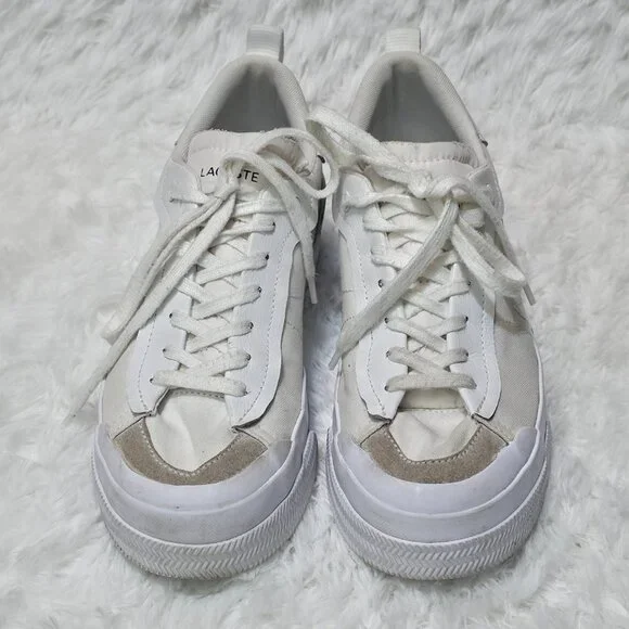 lacoste l004 platform lacoste platform shoes US9 UK7 EUR40.5 - Picture 10 of 11